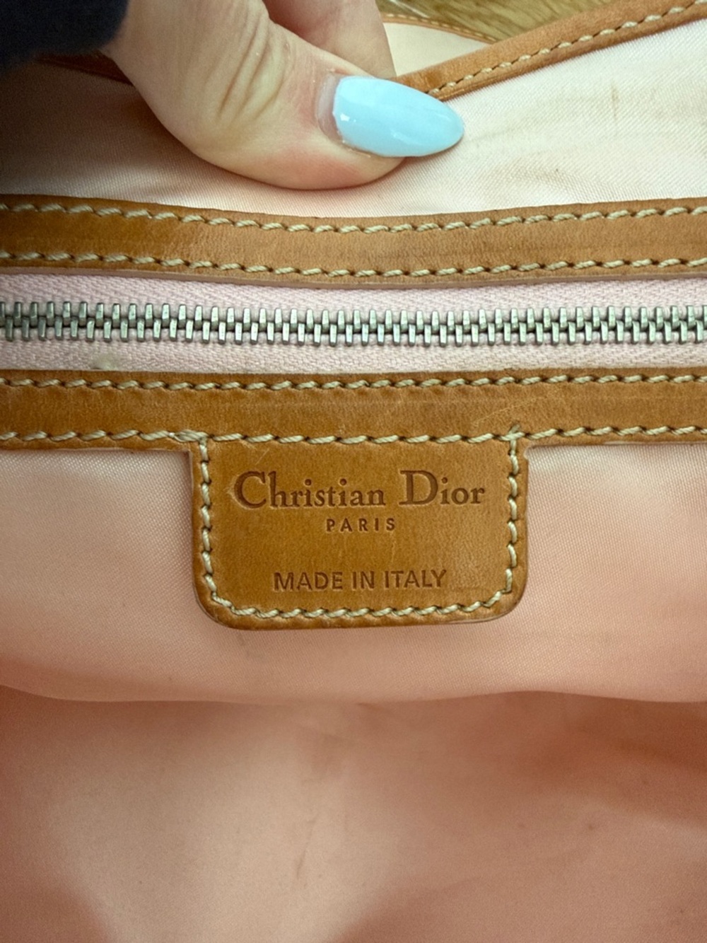 Vintage Dior Romantique Pink Heart Shoulder Bag - Picture 11 of 12